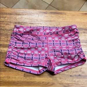 Soffe women’s drawstring gym shorts